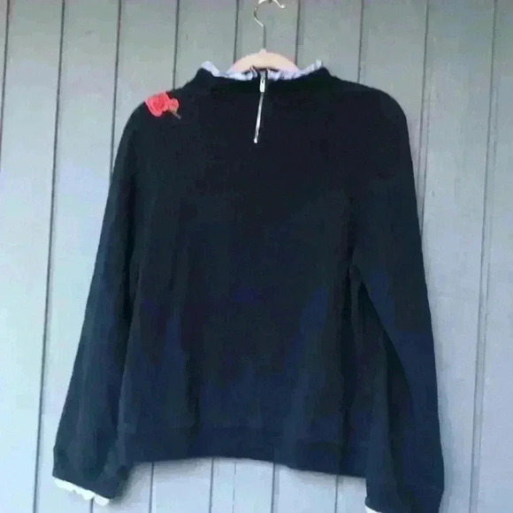 Floral Embroidered Sweater - Picture 2 of 5